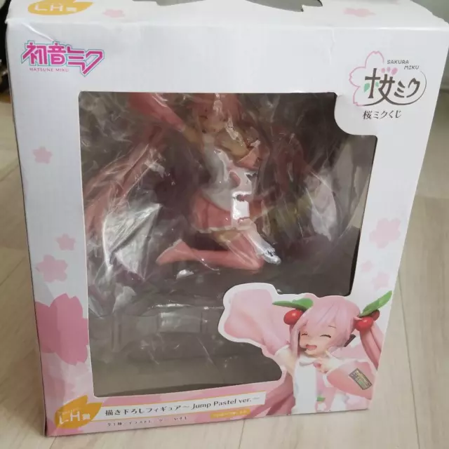 Sakura Miku Hatsune Jump Pastel Figure last happy TAITO Kuji Prize Japan Import