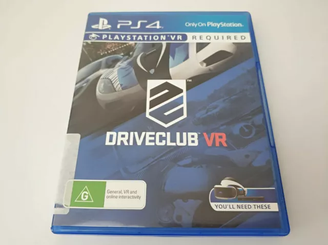 Mint Disc Playstation 4 Ps4 Driveclub VR Drive Club Free Postage