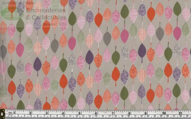 Birch Fabrics, Seasonal Collection 1, 112cm Wide per Metre, 100% Cotton