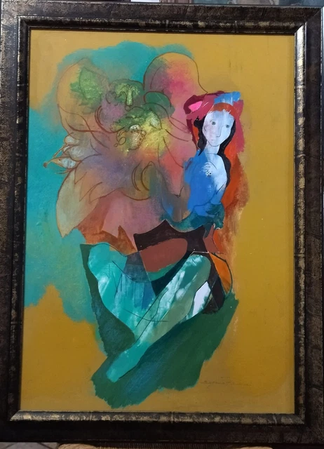 Eugenio Pardini, Figura, Olio e acrilico, La Scaletta