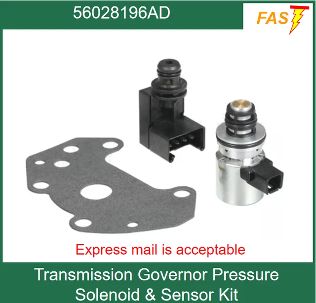56028196AD Transmission Governor Pressure Solenoid & Sensor Kit FOR Dodge