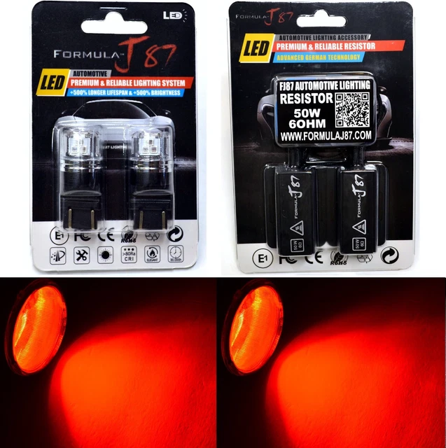 4 Bombillas LED 3157 Para Luz De Marcha Atrás - Compatibles Con Ford F-150 1991-2018, Luz Blanca