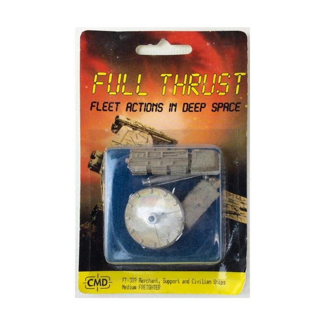 Geo-Hex Full Thrust Medium Freighter II Pack New