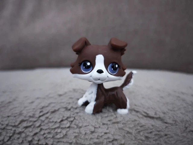 Littlest Pet Shop LPS #893 - Chien Colley Authentique Hasbro, Occasion