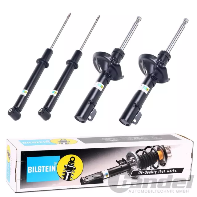 4 BILSTEIN B4 GASDRUCK STOSSDÄMPFER VORNE + HINTEN für VW GOLF 4 BORA SKODA SEAT