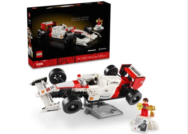 LEGO 10330 McLaren MP4/4 & Ayrton Senna - Icons - Brand New ( Discount Voucher)