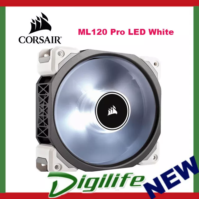 Corsair ML120 Pro LED White 120mm Premium Magnetic Levitation Fan