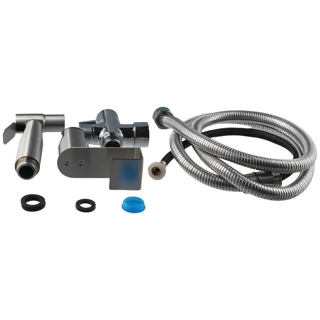 Drawing Bidet Set 7/8 Inch Pressurized Toilet Spray Gun  Bathroom Accessories