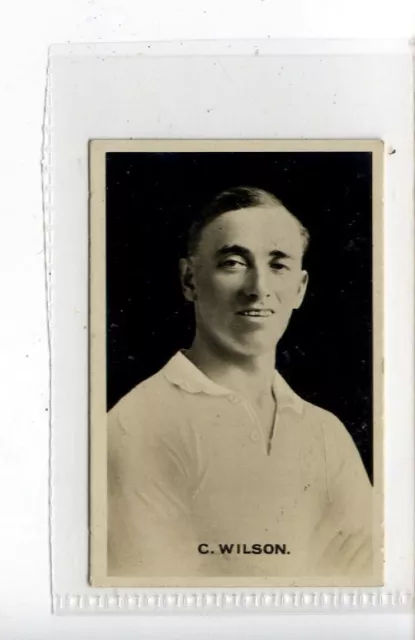 (Jc9427-100)  THOMSON,FOOTBALLERS-SIGNED RP'S,C.WILSON,1923,#