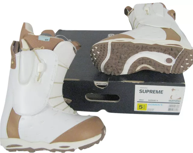 NEW! $400 Burton Supreme Womens Snowboard Boots!  Black  or White
