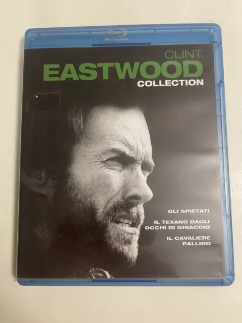 Film Dvd, Clint Eastwood Collection, 3 DVD blu Ray, Pari Al Nuovo