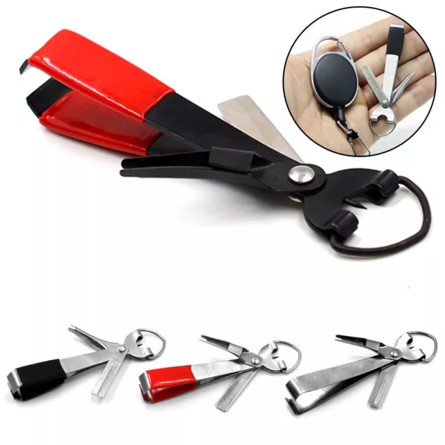 QUICK KNOT TYING Tool Line Cutter Fly Fishing Clippers Fast Hook