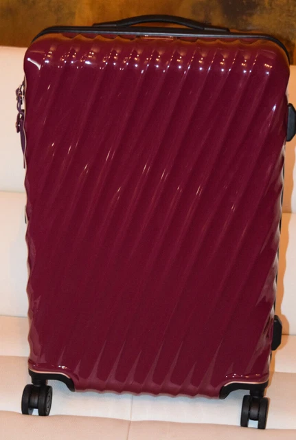 NWT TUMI Short Trip Expandable 4 Wheeled Packing Suitcase Luggage 26" Berry $825 3