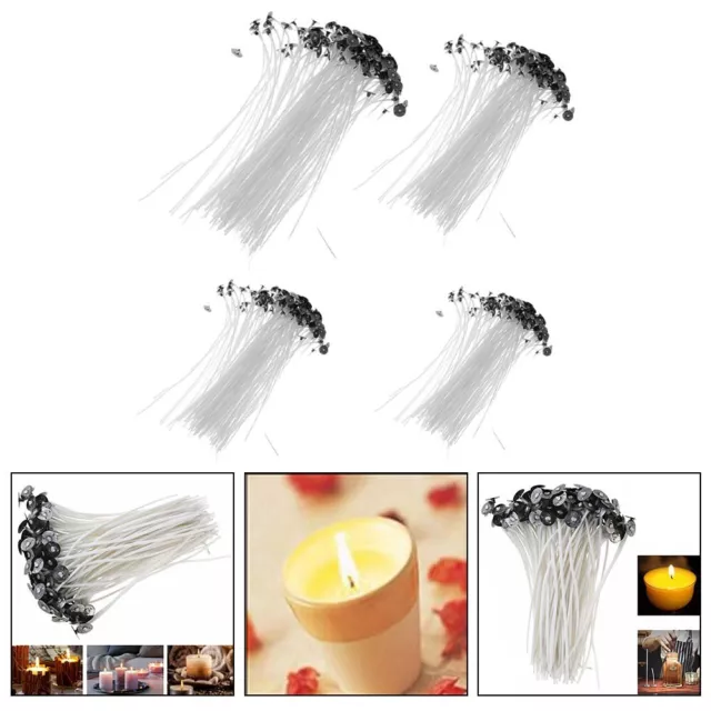 20* Lot High Quality Candle Wicks 8 Inch COTTON Core Candle Making Supplies