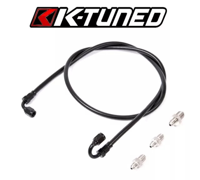 K-Tuned Stainless Steel Clutch Line Kit 92-00 Civic & Integra K20 K-Series Swap