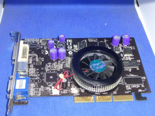 AOPEN GeFORCE FX 5600 128MB DDR SDRAM AGP 4x GRAFIKKARTE DVI VGA S-Video #GK8488