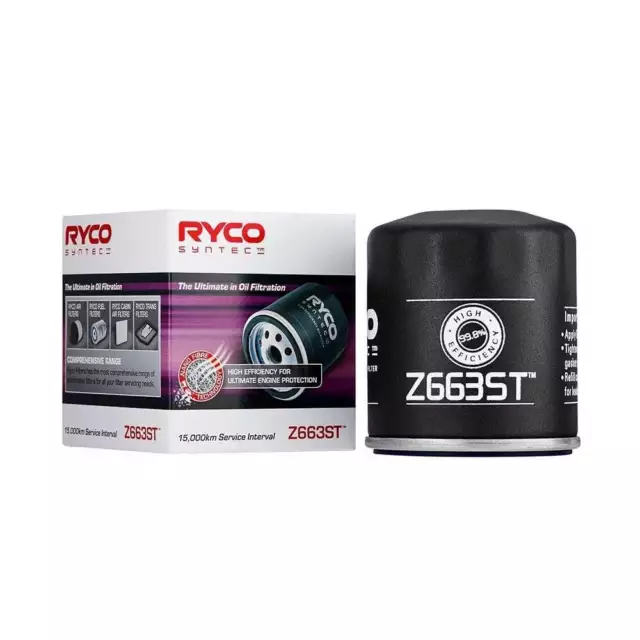 Ryco Z663ST SynTec Oil Filter