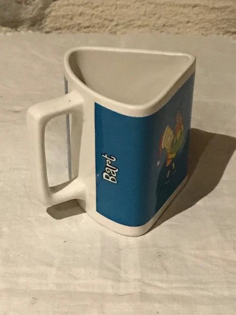 Mug Triangulaire Lisa Simpson Quick 2011 - Tasse Vintage Collector En Céramique