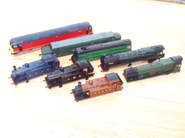 Collection of Locomotive Shells for Hornby OO Gauge Train Sets - Spares