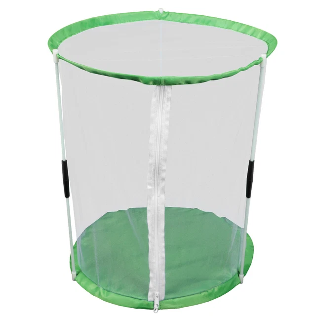 Barrel Insect Cage Catcher Glass Stand Terrarium Container Animal