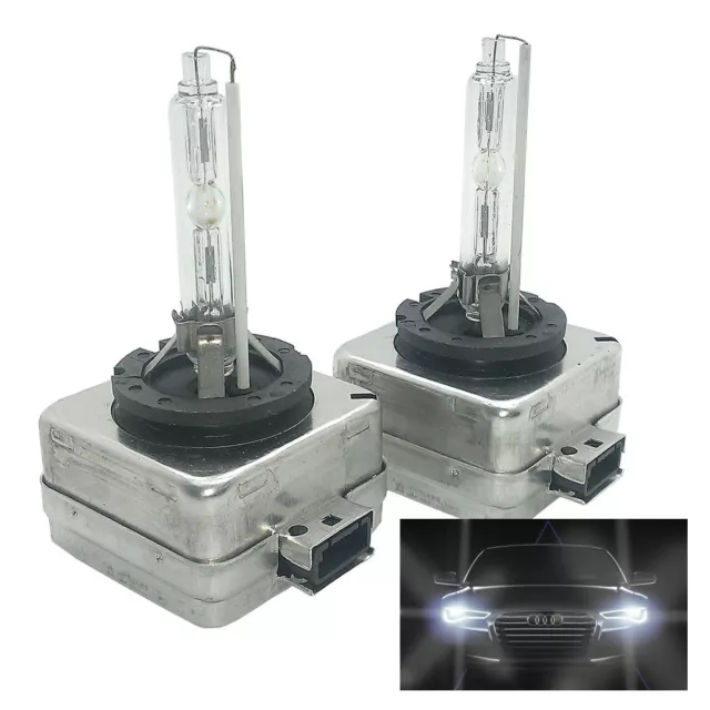 2X Hid Xenon Headlight Bulb 4300K White D3S For Audi A1 A5 Q3 Q5 Mfd3Sdb43Au