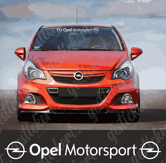 Opel Sports Mind Aufkleber sticker set Manta B Motorsport R Astra