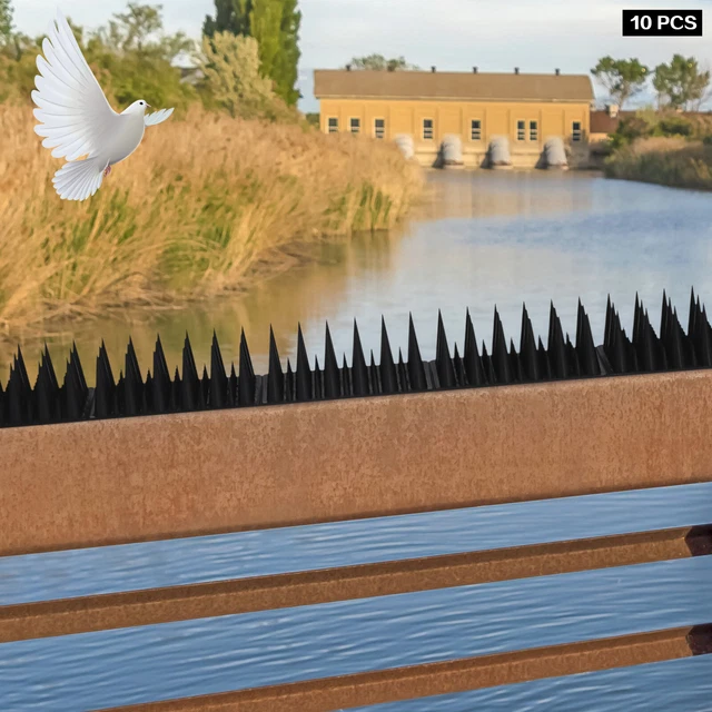 TAUBENABWEHR VOGELABWEHR SPIKES Vogelschutz Katzenabwehr Stachel 5.1m Lang EUR 13,39 - IT - Foto 3