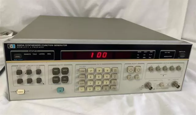 Hp Agilent Hewlett Packard 3525A Synthesizer/ Function Generator W/ Option 001