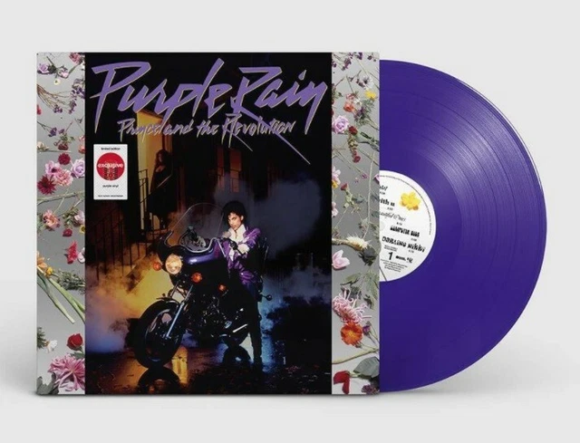 PRINCE Purple Rain Edition Limitee Violet Couleur LP Vinyle NEUF