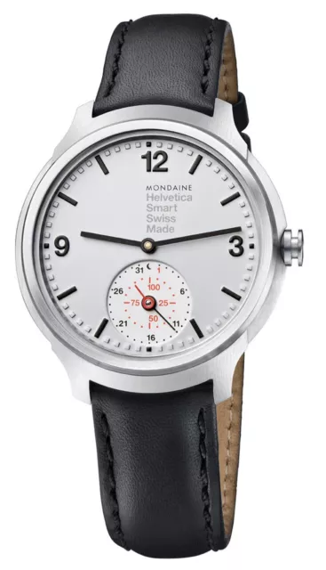Mondaine Helvetica Smart-watch Bluetooth Herrenuhr, armbanduhr. Neu mit Etikett