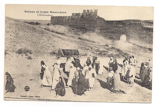 scènes et types marocains  , l'enterrement