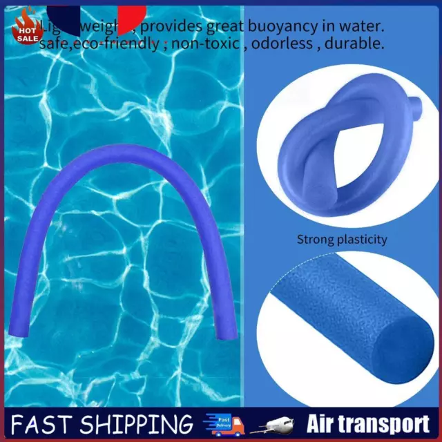 Solid Swimming Aid Foam Noodles Low Density & Strong Buoyancy (Blue B) FR