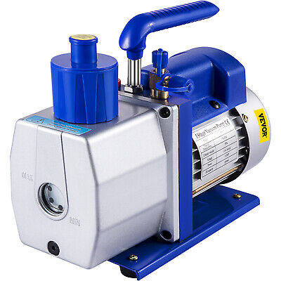 VEVOR 7 CFM Vacuum Pump Single Stage Rotary Vane 1/2 HP HVAC AC Air Tool