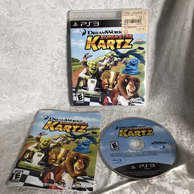 DreamWorks Super Star Kartz (PlayStation 3, 2011) PS3 Complete Tested Working DreamWorks Super Star Kartz (PlayStation 3, 2011) PS3 Complete Tested Working
