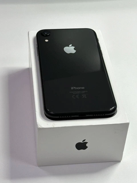 Apple iPhone XR 64GB Black Unlocked - Very Good Condition BH 92%