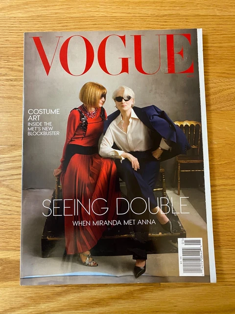 MAY 2026 SEEING DOUBLE MERYL STREEP Vogue Magazine ANNA WINTOUR