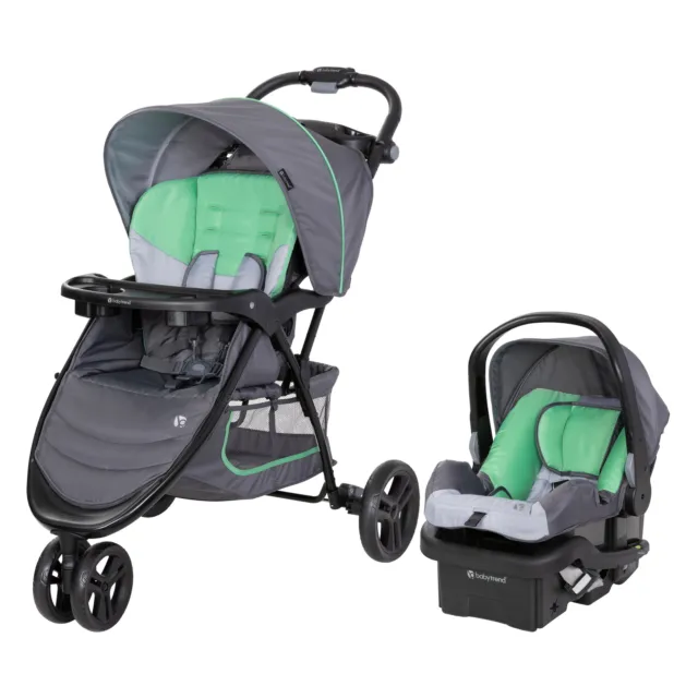 Baby Stroller Infant EZ Ride Travel System Stroller Lightweight, Cozy Mint US