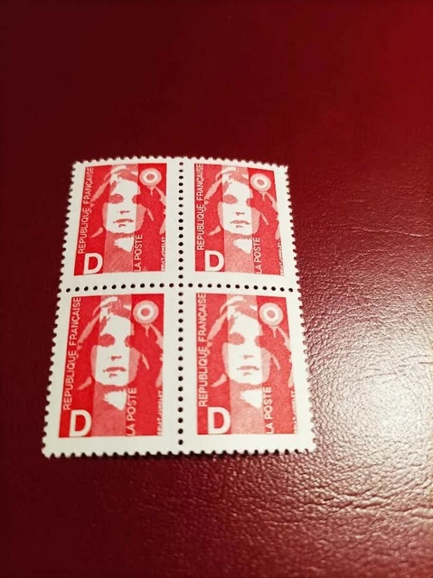 France Yvert No 2617-2626 ** Marianne De Briat 1990