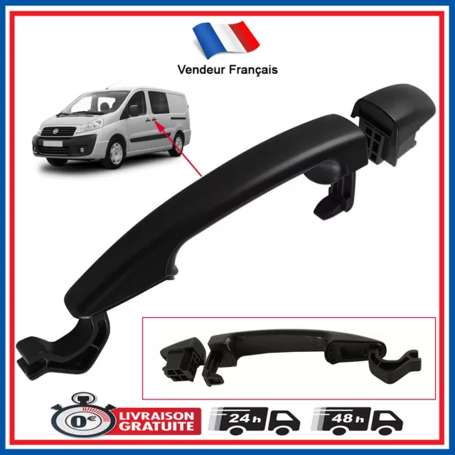 Poignée de porte latérale pour Citroën Peugeot Fiat = 9101GP 9101GG 9681634988