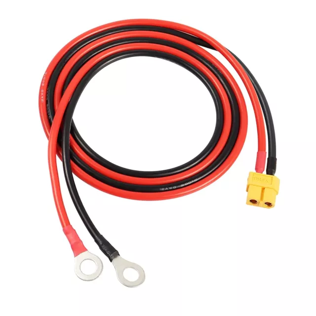 XT60 Femmina a O Ring Cavo connettore, con 1 Mt 12AWG Filo di silicone per RC