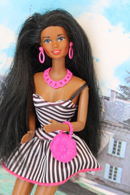 POUPEE MANNEQUIN BARBIE Noire Mattel Annees 90 EUR 12,00 - PicClick FR