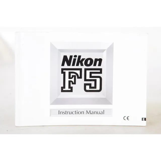 Nikon F5 Operating Manual / Handbook / Instruction Book / Anleitung Englisch