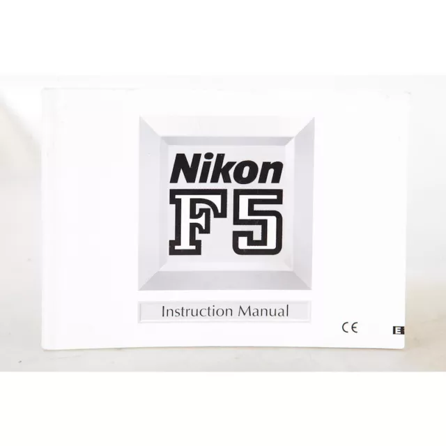 Nikon F5 Operating Manual / Handbook / Instruction Book / Anleitung Englisch