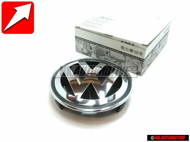 Genuine VW Front Grill Badge Emblem Chrome - 3C0853600A MQH