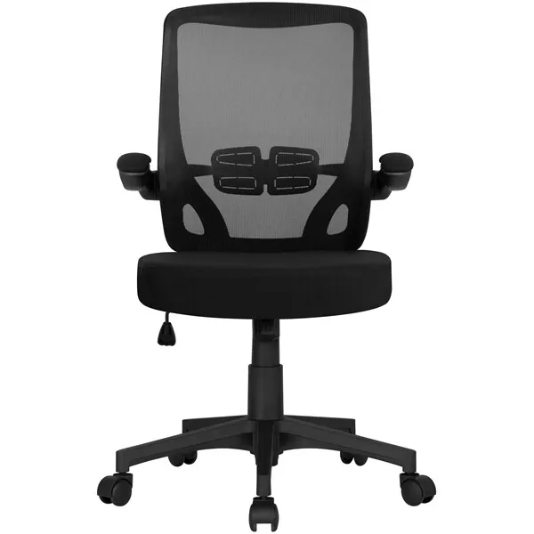 Mesh Computer Desk Chair Office Swivel Chair with Adjustable Arms for Home Work