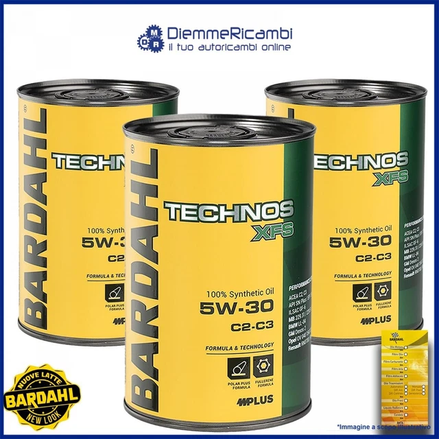 BARDAHL TECHNOS XFS C2-C3 5W30 (1 LITRO) &ndash; Nova