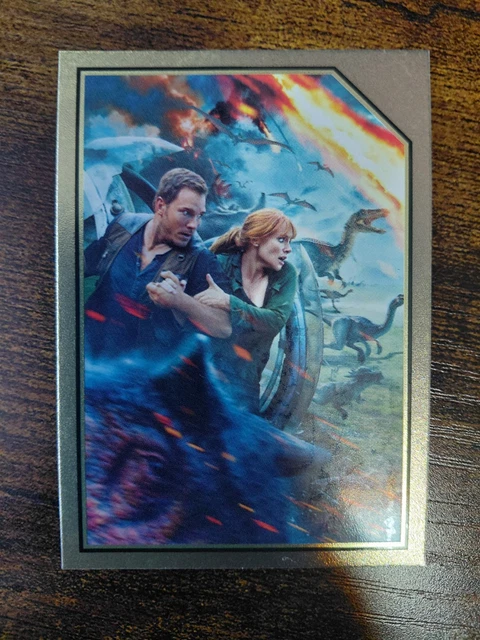 PANINI JURASSIC PARK 30TH ANNIVERSARY Limited Edition - FALLEN KINGDOM ...