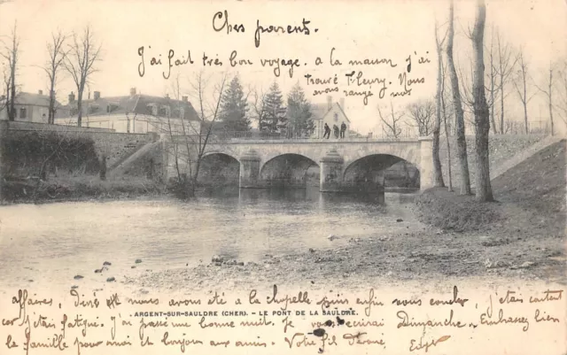 CPA SILVER-SUR-SAULDRE - Le Pont de la Sauldre (134167)
