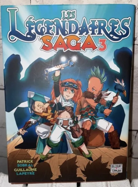 Les Légendaires Saga - Tome 3 - Delcourt - TBE