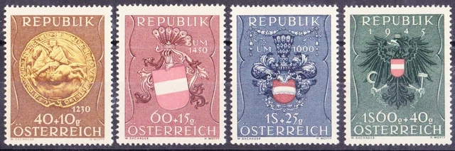 Österreich 1949 ANK 949-952 Mi 937-940 ** Heimkehrer postfrisch